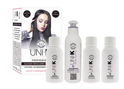 By AGV KIT UNI.K Violeta Alisado 120 ml x 4 pz