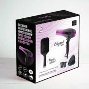 Set MyHair Elegant Purple + Paddle Brush