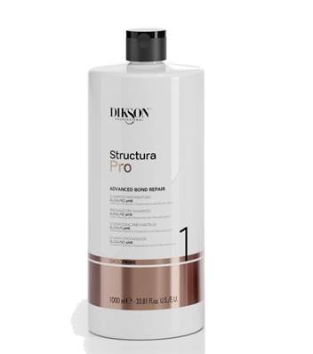 DiksoPrime StructuraPro Champú Reparador pH8 1L.
