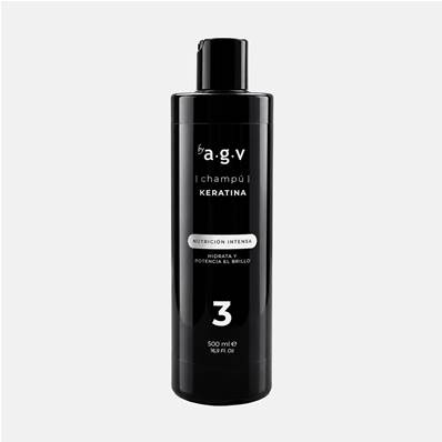 By AGV Champú de Keratina Paso 3 500 ml