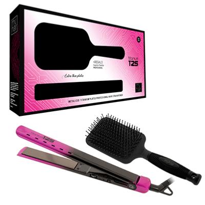 Set MyHair T25 Rosa + Paddle Brush